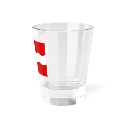 Ruzhyn Raion flag (Ukraine) Shot Glass 1.5oz - Go Mug Yourself