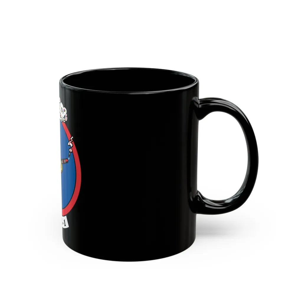 RVAH 1 (U.S. Navy) Black Coffee Mug-Go Mug Yourself