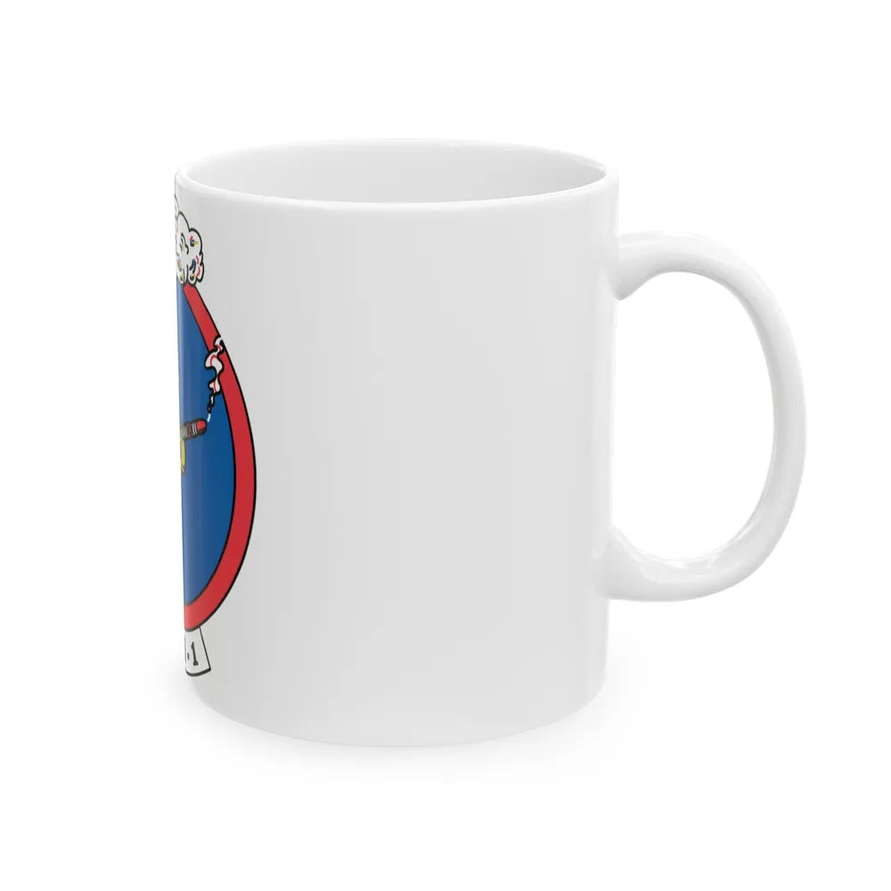 RVAH 1 (U.S. Navy) White Coffee Mug-Go Mug Yourself