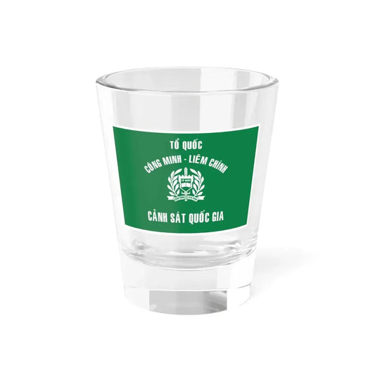 RVN National Police Flag (Vietnam) Shot Glass 1.5oz 1.5oz - Go Mug Yourself