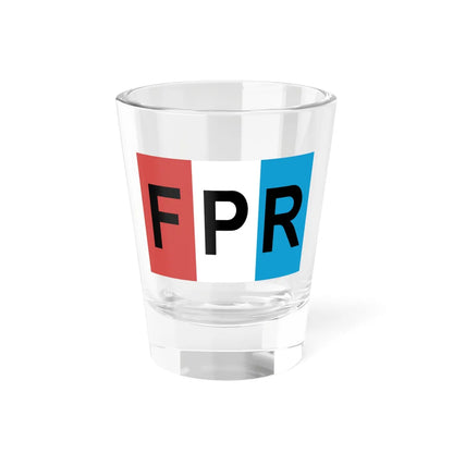 Rwandan Patriotic Front Flag (Rwanda) Shot Glass 1.5oz 1.5oz - Go Mug Yourself