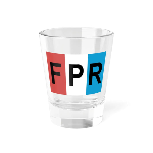 Rwandan Patriotic Front Flag (Rwanda) Shot Glass 1.5oz 1.5oz - Go Mug Yourself