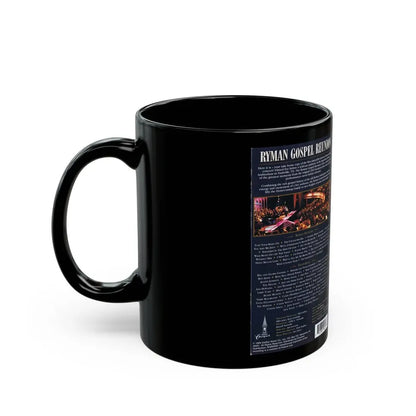 RYMAN GOSPEL REUNION (VHS COVER) - Black Coffee Mug - Go Mug Yourself
