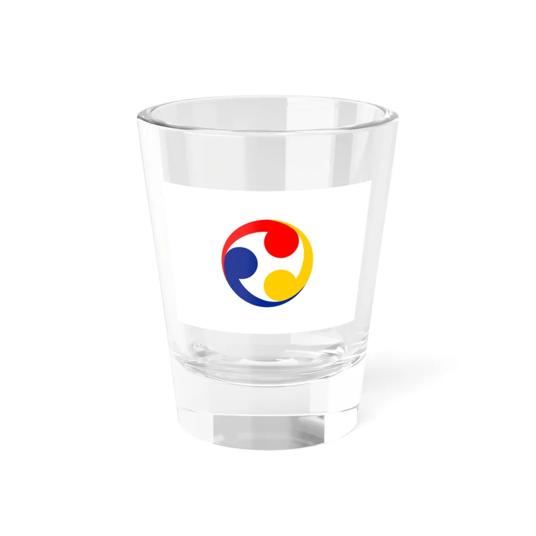 Ryukyu Islands flag 1875-1879 cs (Japan) Shot Glass 1.5oz 1.5oz - Go Mug Yourself