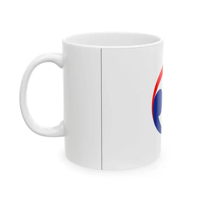 Ryukyu Islands flag 1875-1879 cswb (Japan) White Coffee Mug - Go Mug Yourself