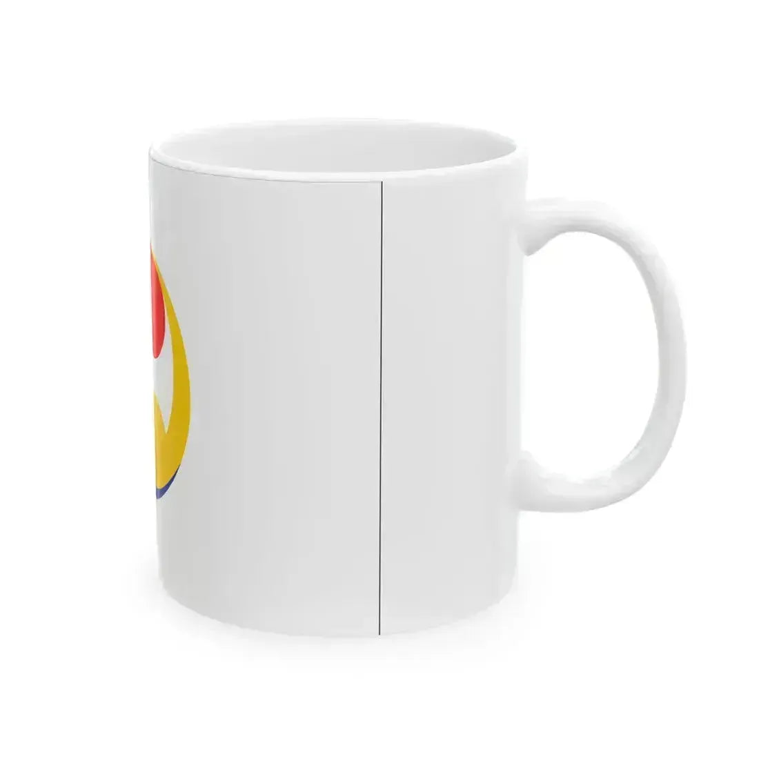 Ryukyu Islands flag 1875-1879 cswb (Japan) White Coffee Mug - Go Mug Yourself