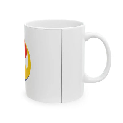 Ryukyu Islands flag 1875-1879 cswb (Japan) White Coffee Mug - Go Mug Yourself