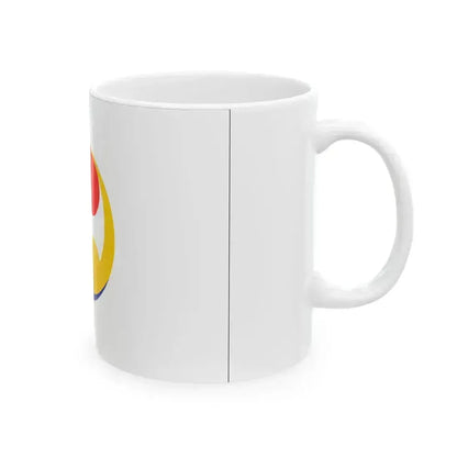 Ryukyu Islands flag 1875-1879 cswb (Japan) White Coffee Mug - Go Mug Yourself