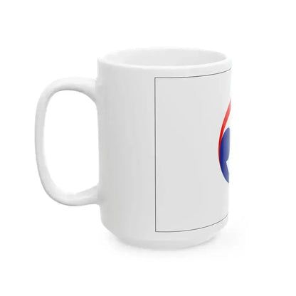 Ryukyu Islands flag 1875-1879 cswb (Japan) White Coffee Mug - Go Mug Yourself