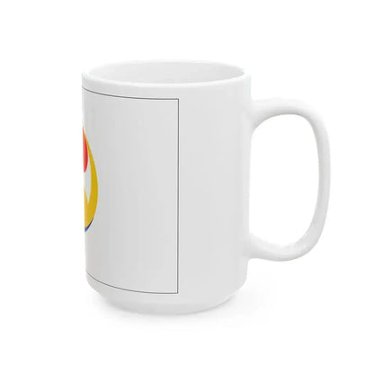 Ryukyu Islands flag 1875-1879 cswb (Japan) White Coffee Mug - Go Mug Yourself