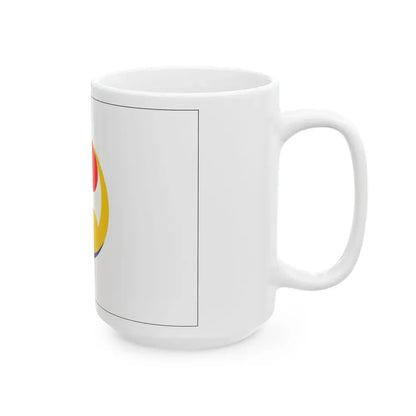 Ryukyu Islands flag 1875-1879 cswb (Japan) White Coffee Mug - Go Mug Yourself