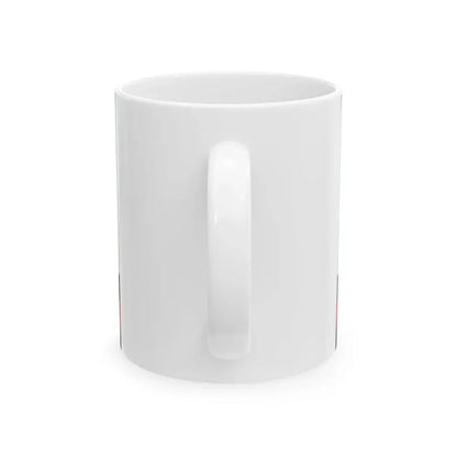 Ryukyu Islands flag until 1875 bordered (Japan) White Coffee Mug - Go Mug Yourself