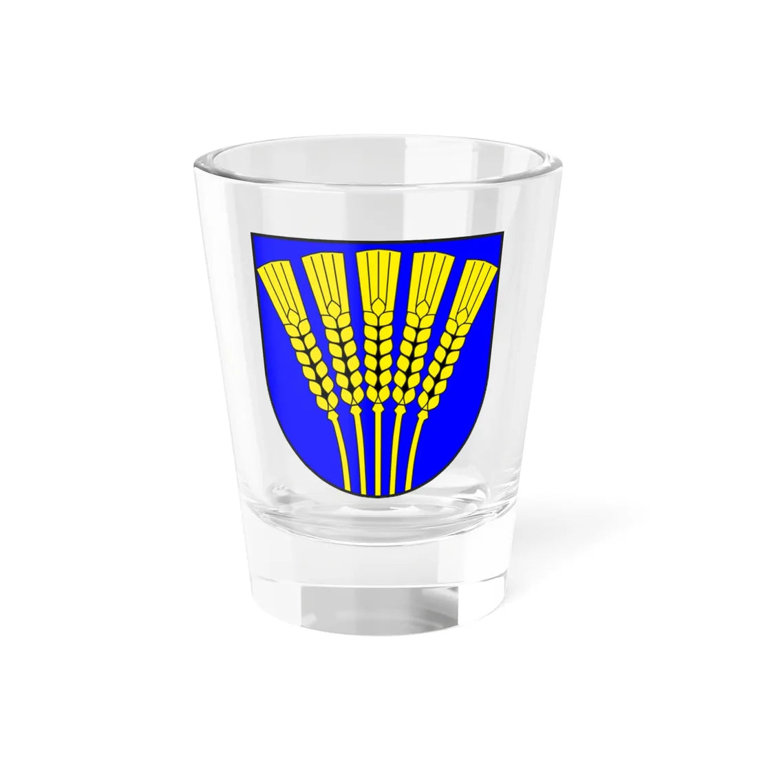 S-chanf wappen (Switzerland) (Coat of Arms) Shot Glass 1.5oz 1.5oz - Go Mug Yourself