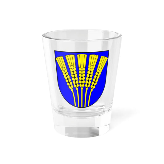 S-chanf wappen (Switzerland) (Coat of Arms) Shot Glass 1.5oz 1.5oz - Go Mug Yourself