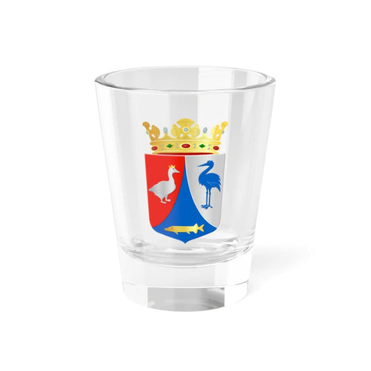 S Graveland wapen (Netherlands) (Coat of Arms) Shot Glass 1.5oz 1.5oz - Go Mug Yourself