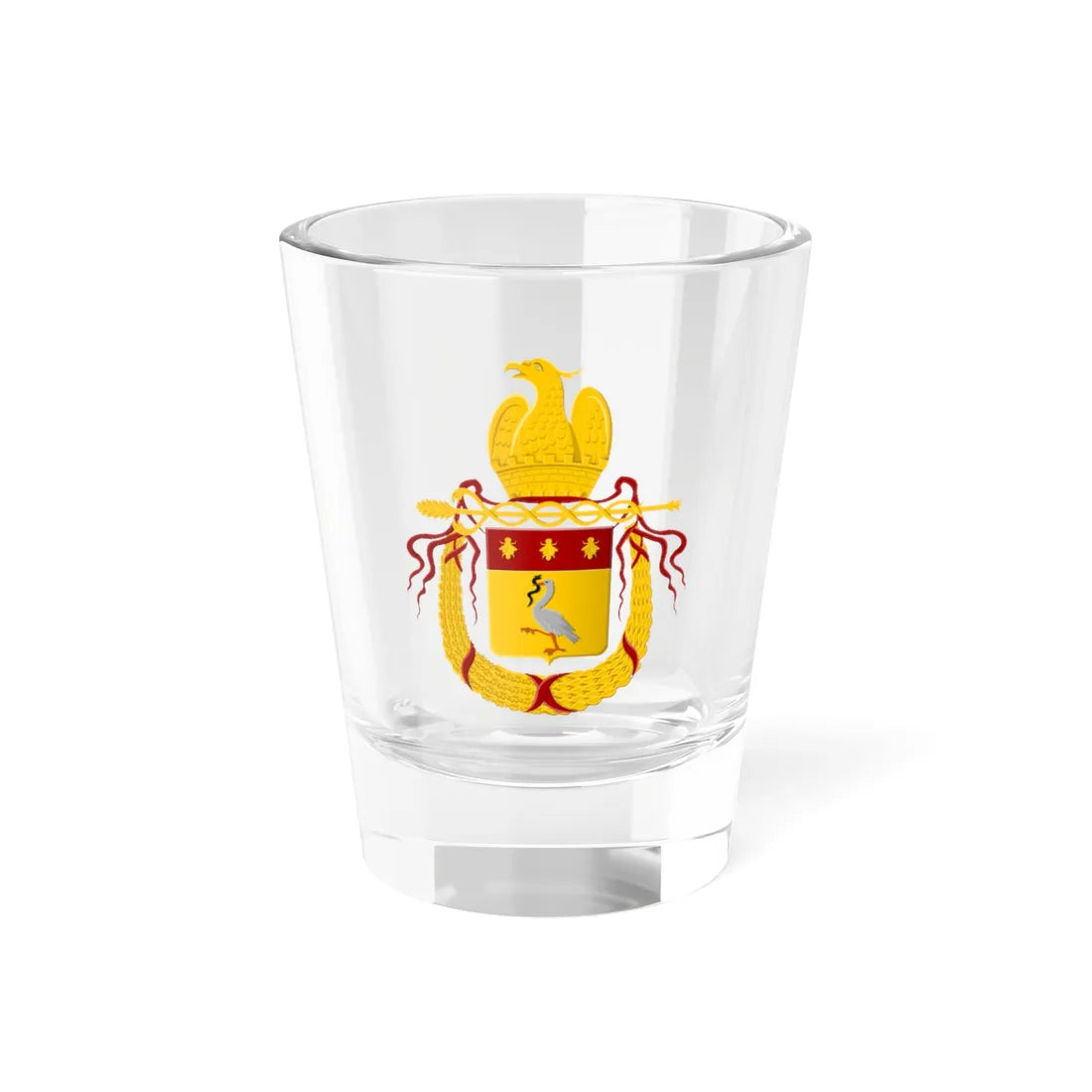 s Gravenhage Frans wapen (Netherlands) (Coat of Arms) Shot Glass 1.5oz 1.5oz - Go Mug Yourself