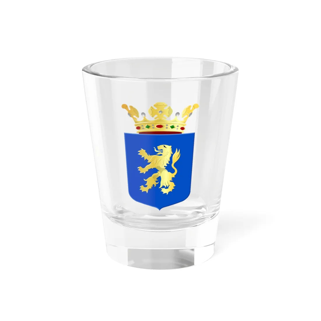 s Gravenzande wapen 1960 (Netherlands) (Coat of Arms) Shot Glass 1.5oz 1.5oz - Go Mug Yourself