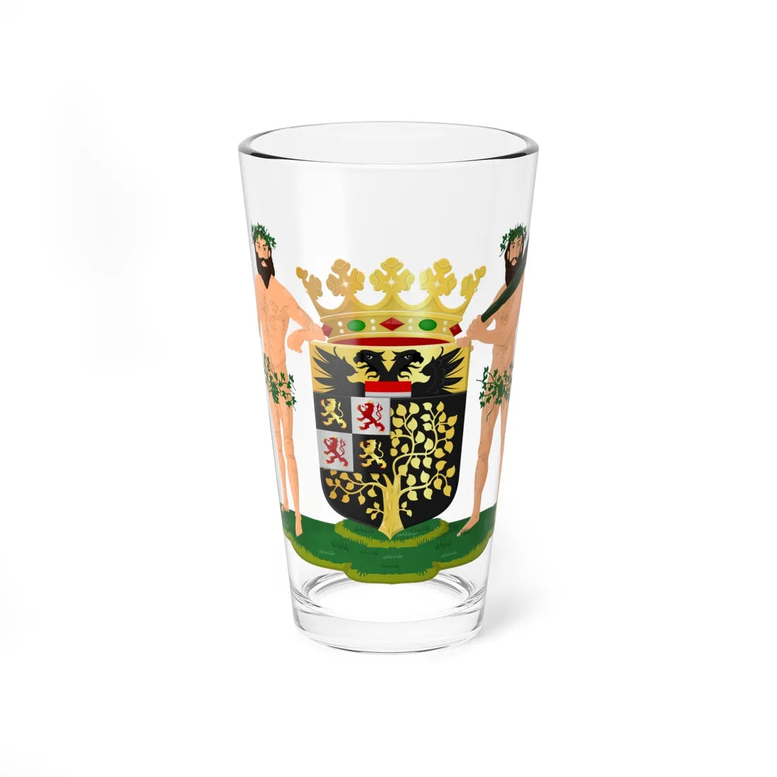 S-Hertogenbosch wapen (Netherlands) (Coat of Arms) Pint Glass 16oz 16oz - Go Mug Yourself