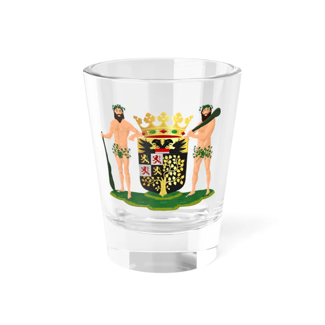 S-Hertogenbosch wapen (Netherlands) (Coat of Arms) Shot Glass 1.5oz 1.5oz - Go Mug Yourself