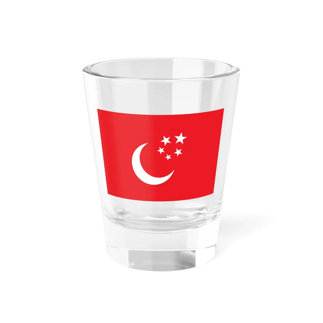 Saadet Partisi bayragı (Turkey) Shot Glass 1.5oz 1.5oz - Go Mug Yourself