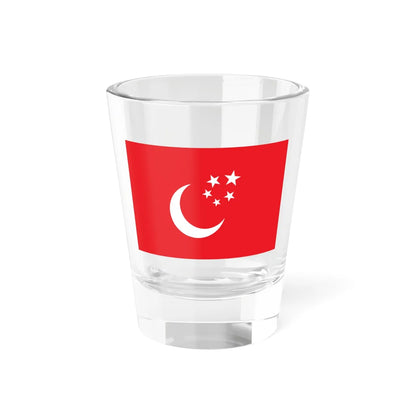 Saadet Partisi bayragı (Turkey) Shot Glass 1.5oz 1.5oz - Go Mug Yourself