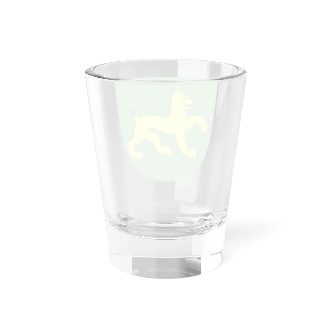 Saarde valla vapp (Estonia) (Coat of Arms) Shot Glass 1.5oz - Go Mug Yourself