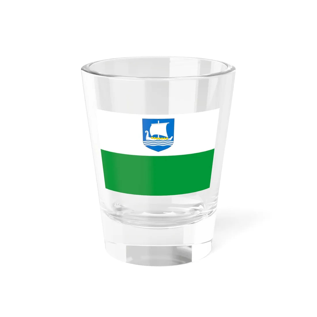 Saaremaa lipp (Estonia) Shot Glass 1.5oz 1.5oz - Go Mug Yourself