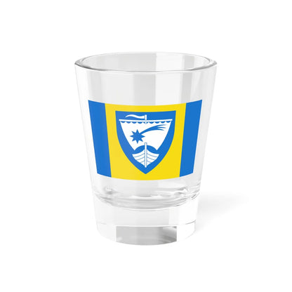 Saaremaa vald lipp (Estonia) Shot Glass 1.5oz 1.5oz - Go Mug Yourself