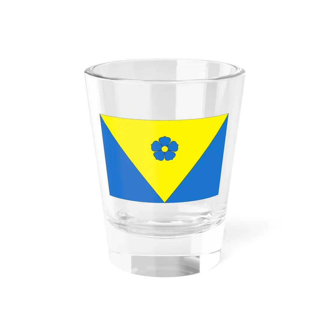 Saarepeedi-valla-lipp (Estonia) Shot Glass 1.5oz 1.5oz - Go Mug Yourself
