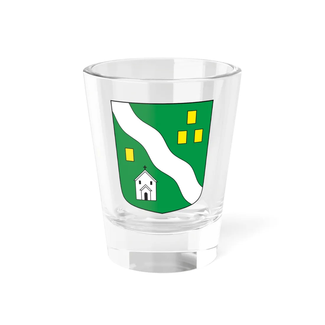 SaasGrund-blazon (Switzerland) (Coat of Arms) Shot Glass 1.5oz 1.5oz - Go Mug Yourself