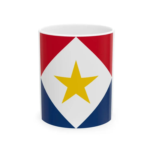 Saba Icon (Netherlands) White Coffee Mug 11oz - Go Mug Yourself