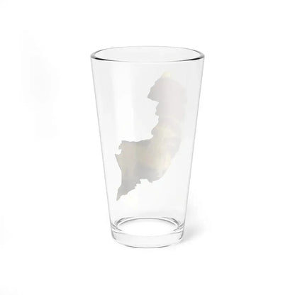 Sabaragamuwa Province Flag-map (Sri Lanka) Pint Glass 16oz - Go Mug Yourself