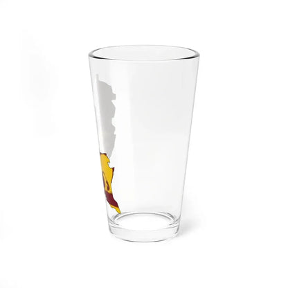 Sabaragamuwa Province Flag-map (Sri Lanka) Pint Glass 16oz - Go Mug Yourself