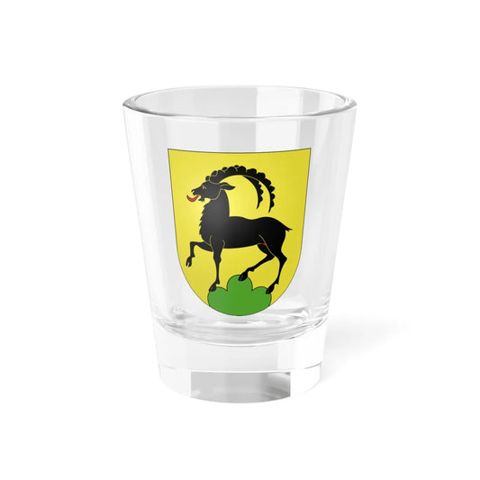 Sachseln-coat of arms (Switzerland) (Coat of Arms) Shot Glass 1.5oz 1.5oz - Go Mug Yourself