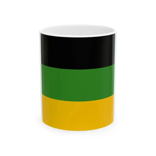 Sachsen-Weimar Infantry Flag 17th century (Germany) White Coffee Mug 11oz - Go Mug Yourself