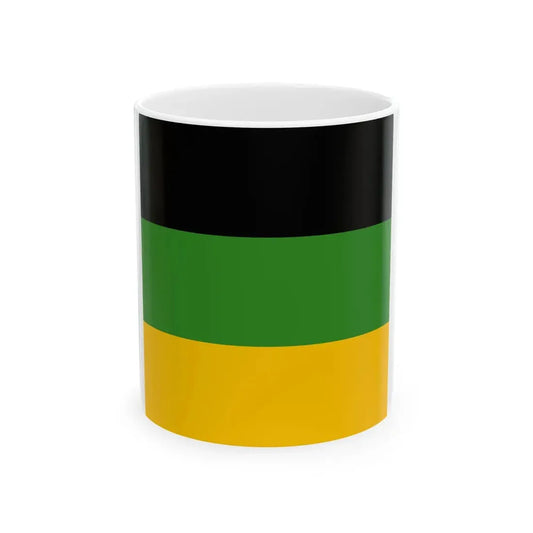 Sachsen-Weimar Infantry Flag 17th century (Germany) White Coffee Mug 11oz - Go Mug Yourself