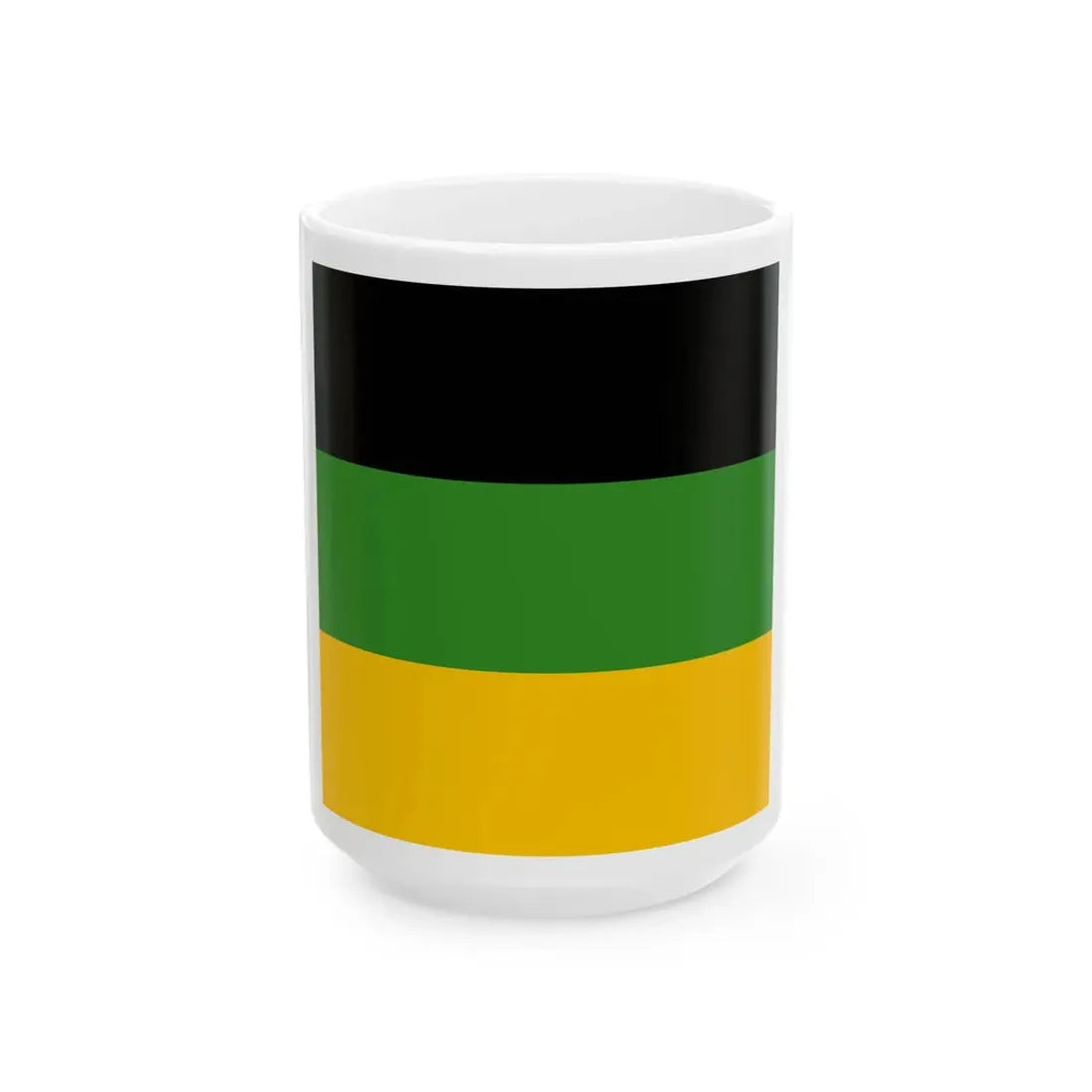 Sachsen-Weimar Infantry Flag 17th century (Germany) White Coffee Mug 15oz - Go Mug Yourself