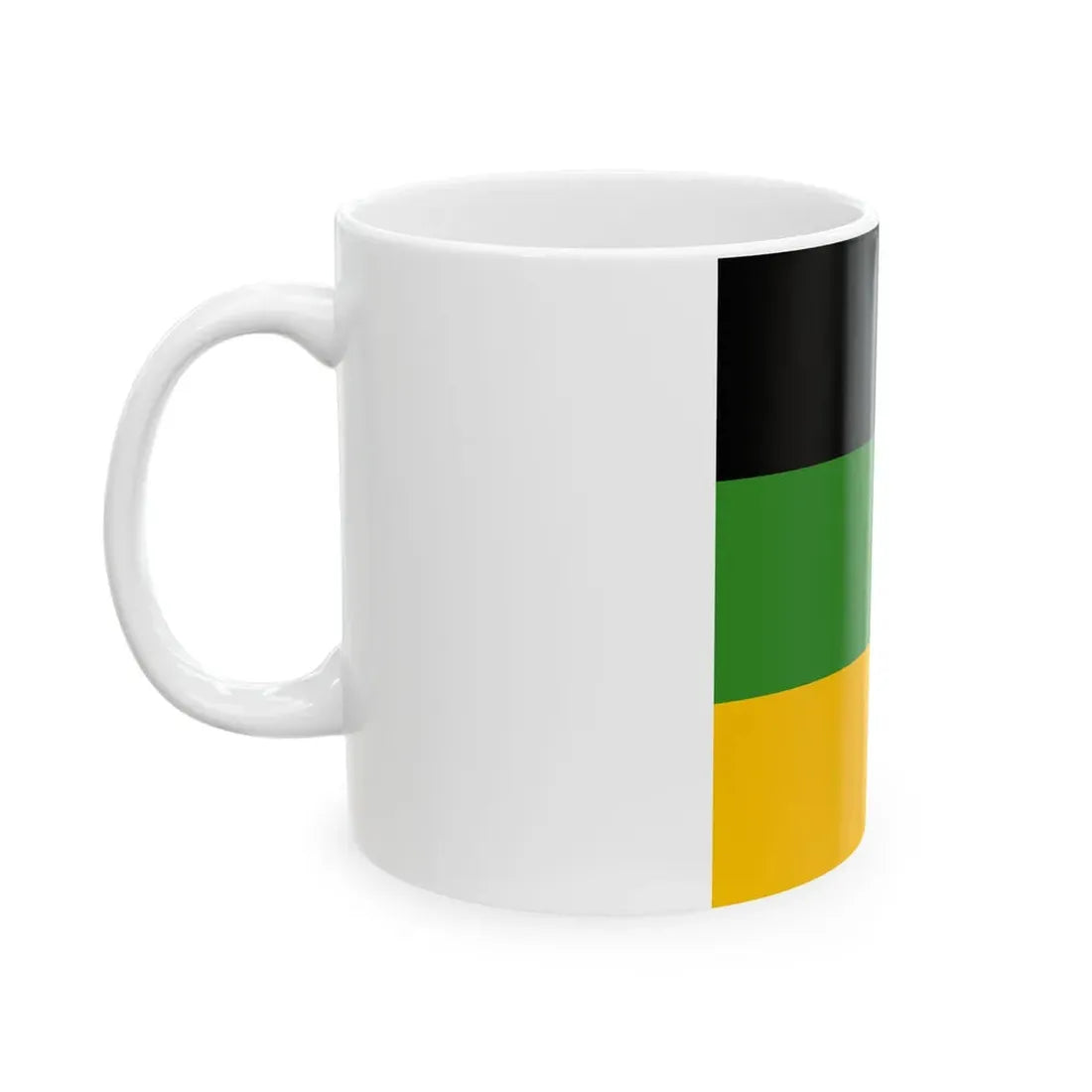 Sachsen-Weimar Infantry Flag 17th century (Germany) White Coffee Mug - Go Mug Yourself