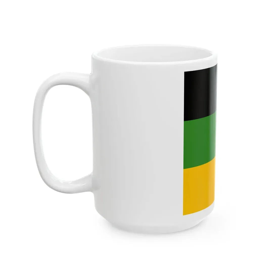 Sachsen-Weimar Infantry Flag 17th century (Germany) White Coffee Mug - Go Mug Yourself