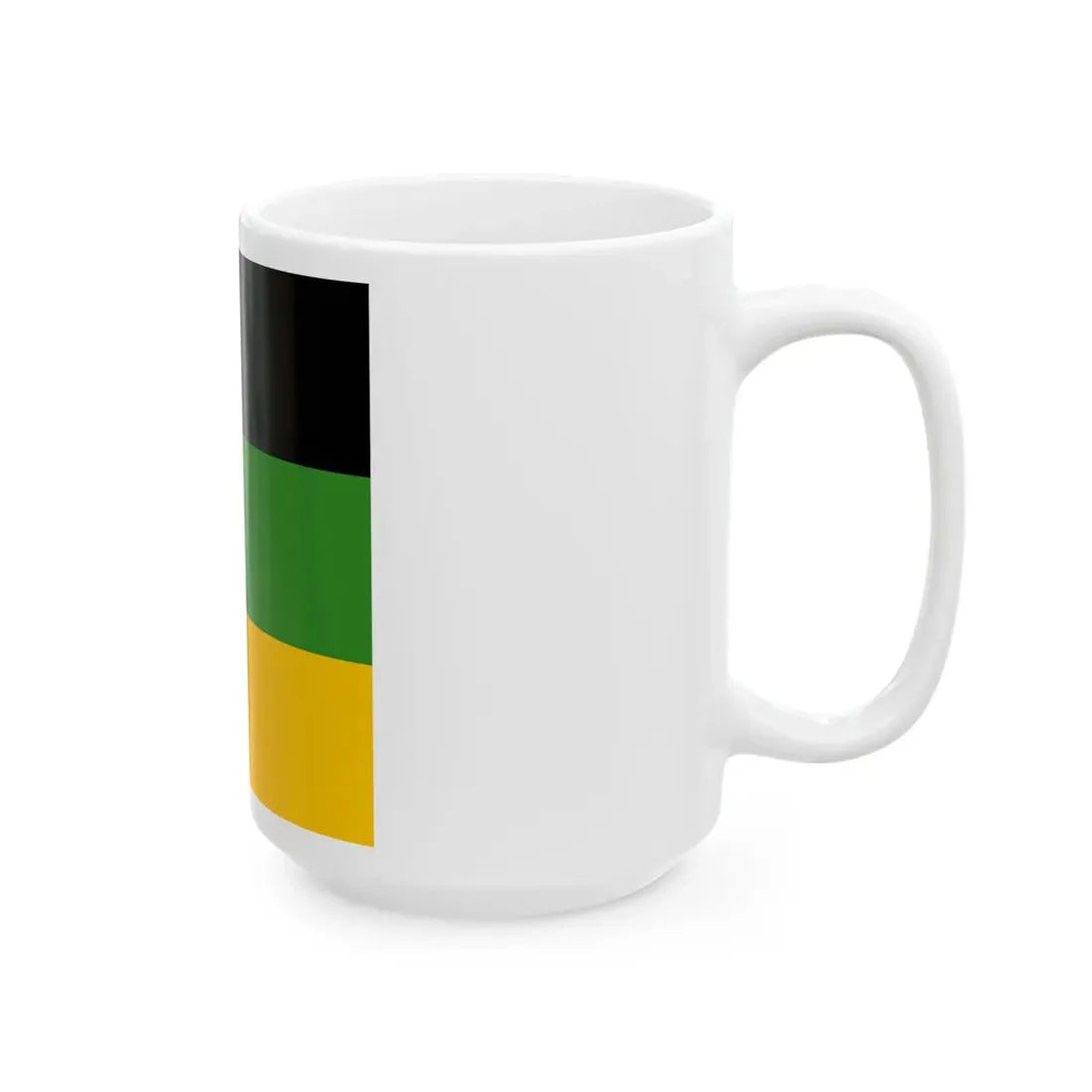 Sachsen-Weimar Infantry Flag 17th century (Germany) White Coffee Mug - Go Mug Yourself