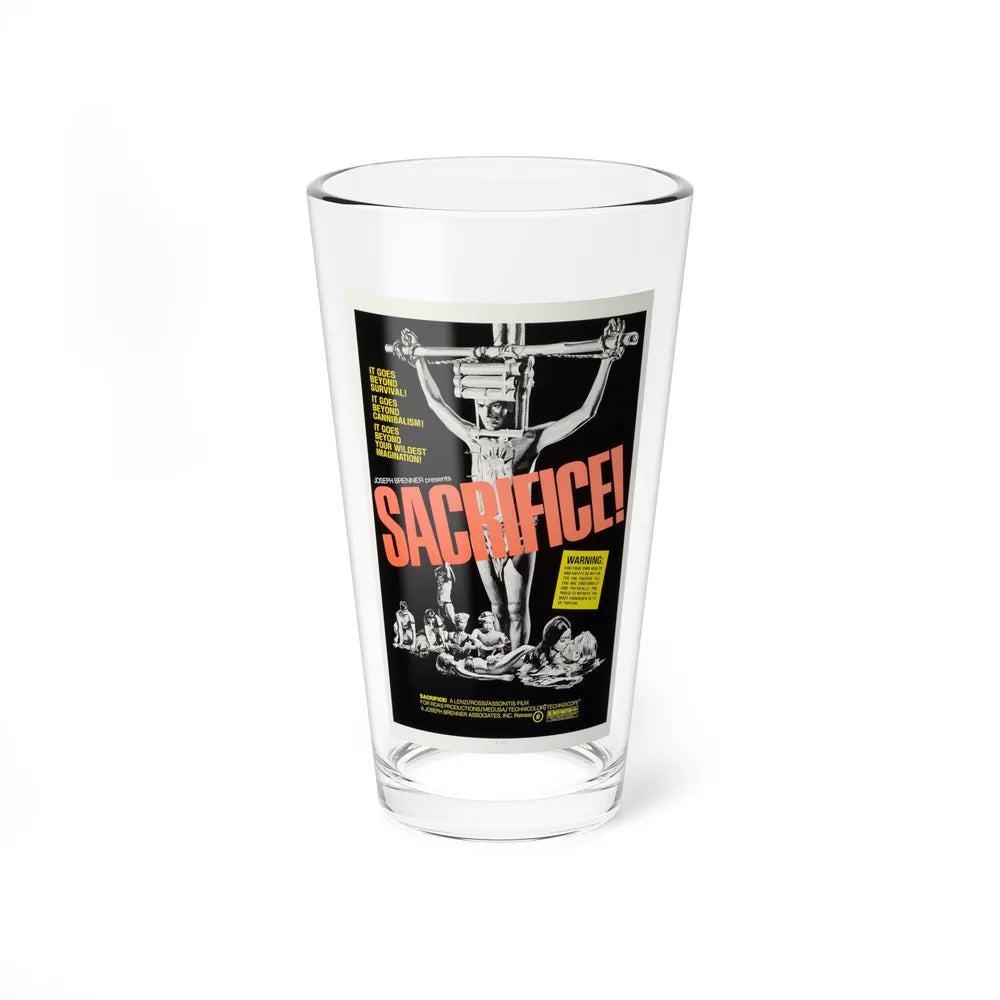 SACRIFICE! (MAN FROM DEEP RIVER) 1972 Movie Poster - Pint Glass 16oz-16oz-Go Mug Yourself