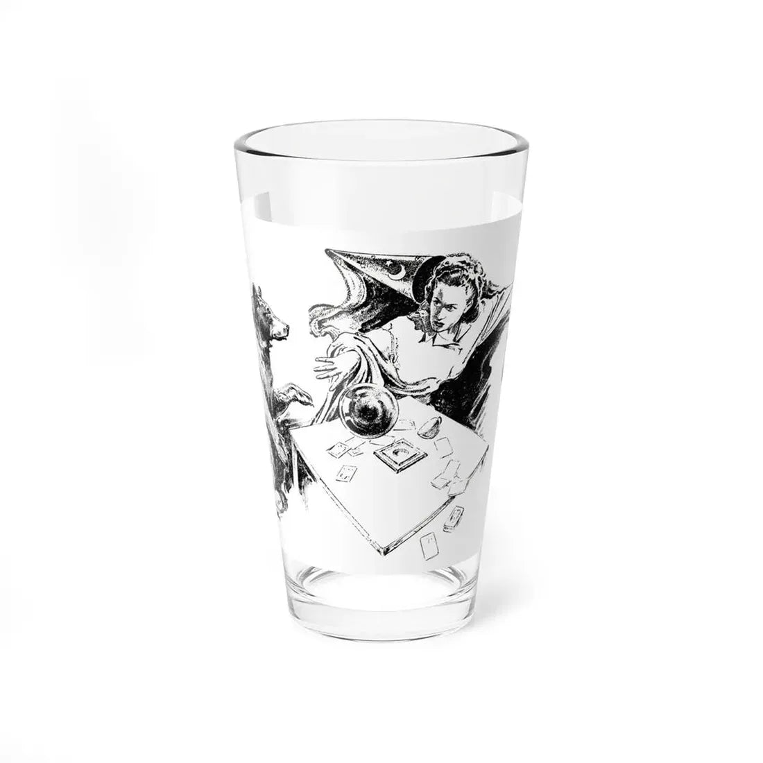 Sad Sam And Teddy The Bear, Blue Book Magazine, February 1946 (Magazine Illustration) Pint Glass 16oz 16oz - Go Mug Yourself
