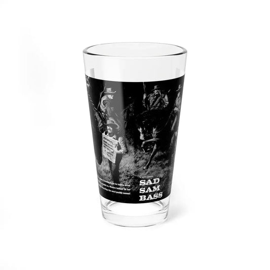 Sad Sam Bass, Real Men magazine, December 1969 (Magazine Illustration) Pint Glass 16oz 16oz - Go Mug Yourself
