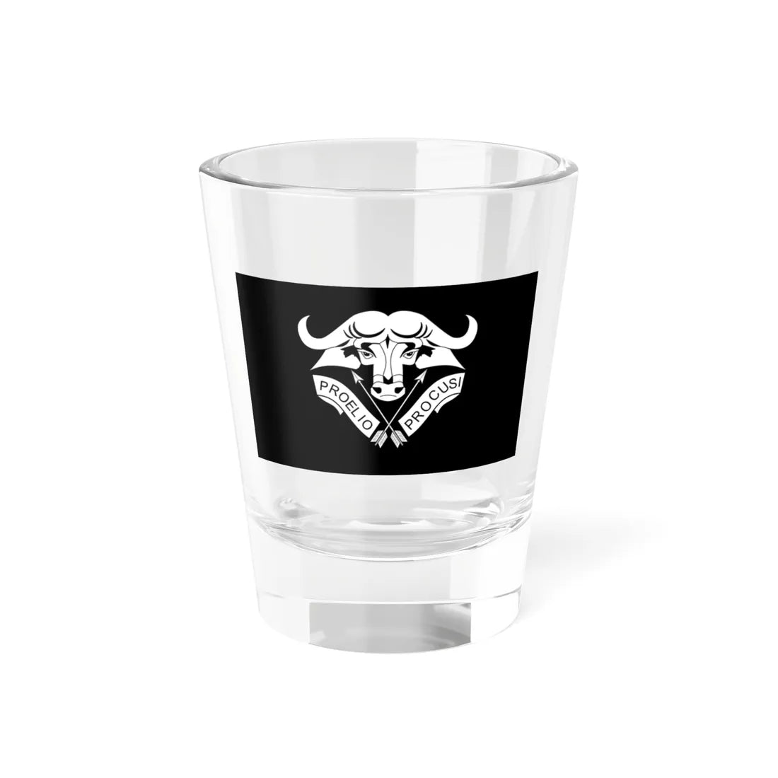 SADF 32 Battalion Flag (South Africa) Shot Glass 1.5oz 1.5oz - Go Mug Yourself