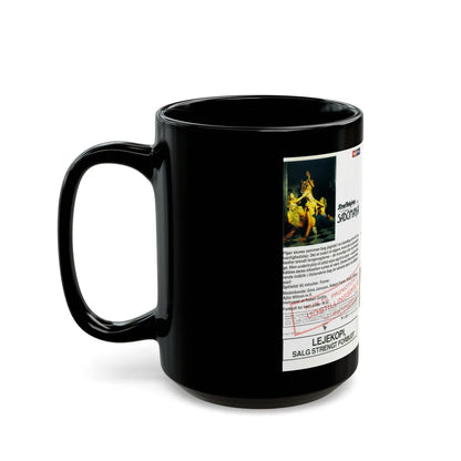 SADOMANIA (VHS COVER) - Black Coffee Mug-Go Mug Yourself