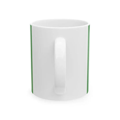 Safavid Flag (Iran) White Coffee Mug - Go Mug Yourself