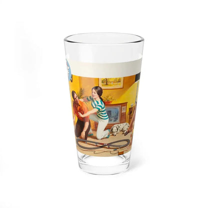 Safety First, NFPA advertisement (Magazine Illustration) Pint Glass 16oz 16oz - Go Mug Yourself