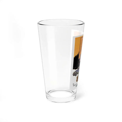 Safety Stutz ad, 1927 (3) (Magazine Illustration) Pint Glass 16oz - Go Mug Yourself