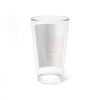 Safety Zone (Magazine Illustration) Pint Glass 16oz-Go Mug Yourself