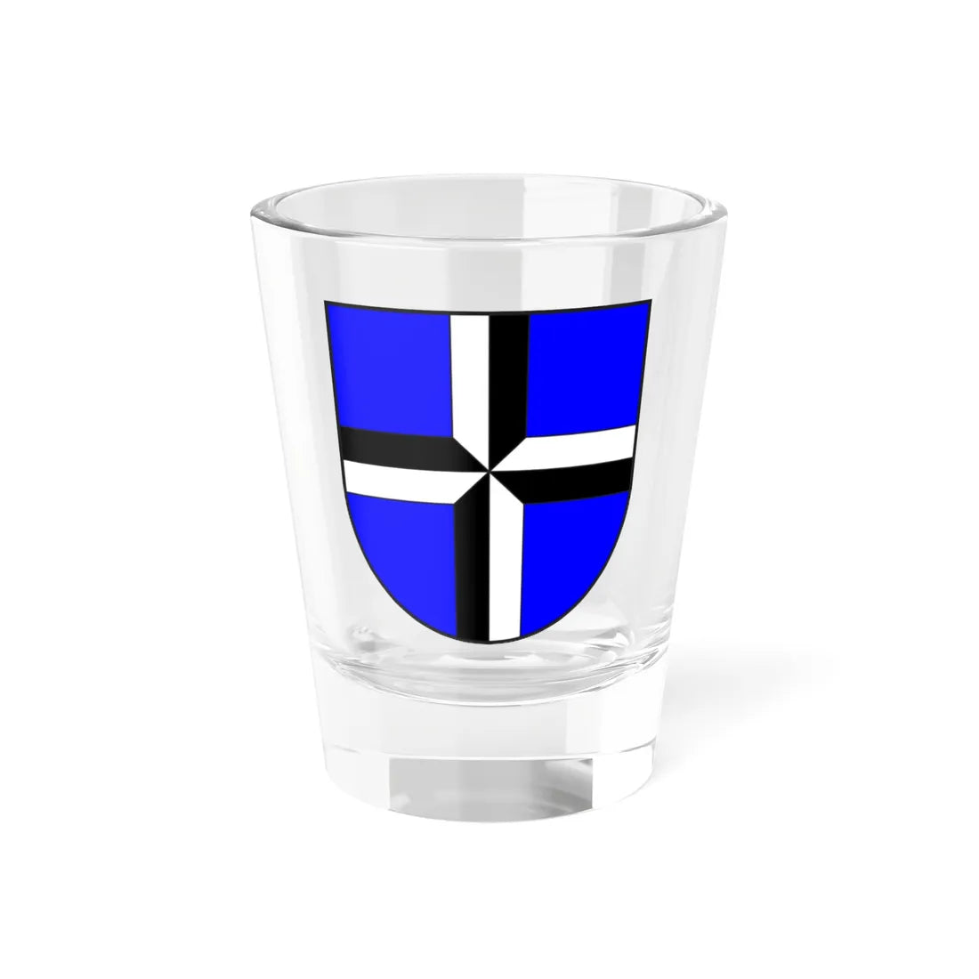 Safien Kreis wappen (Switzerland) (Coat of Arms) Shot Glass 1.5oz 1.5oz - Go Mug Yourself